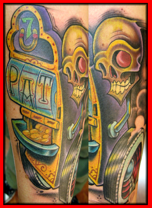 Looking for unique  Tattoos? HOT ROD MONEY SHOT